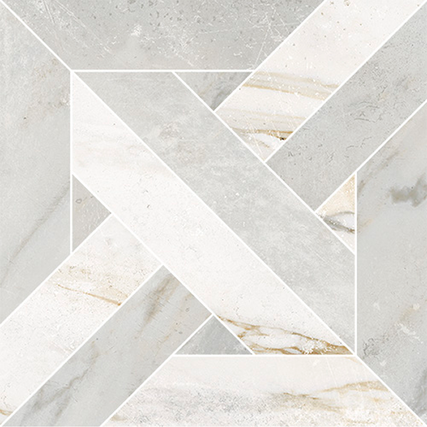 Antique – Intreccio Bianco Navona/Grigio di Spagna