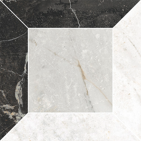 Antique – Quadri 1 modulo Bianco Navona/Nero/Grigio di Spagna