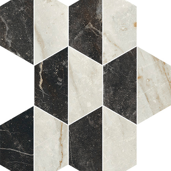 Antique – Trapezio bicolore Oro Venezia/Nero