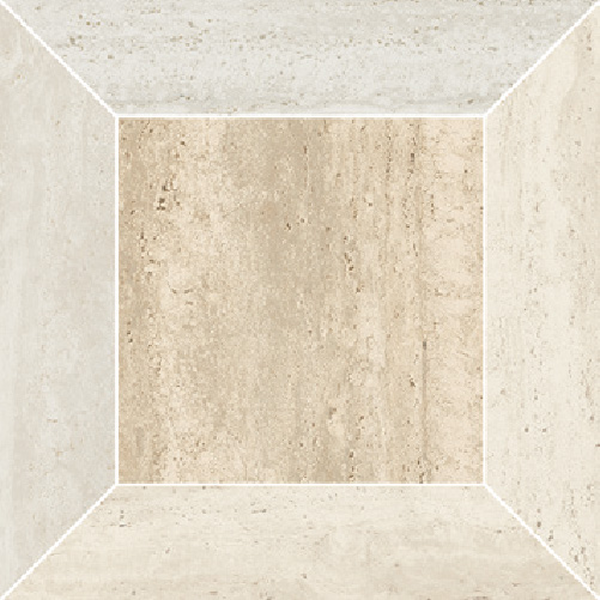 Il Travertino – Quadri 1 modulo Almond/White/Ivory