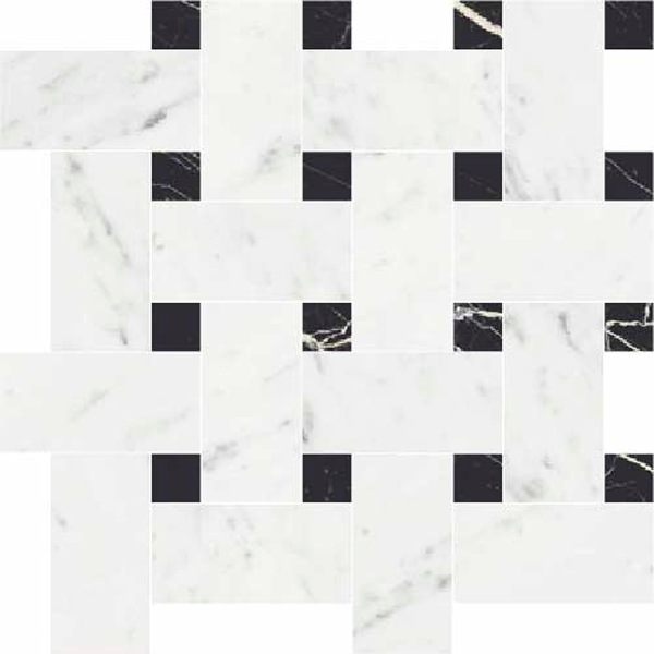 Majestic – Basket Weave Bianco Barga/Nero Bilbao