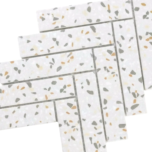 Jodełka XL – Confetti Terrazzo Matowa