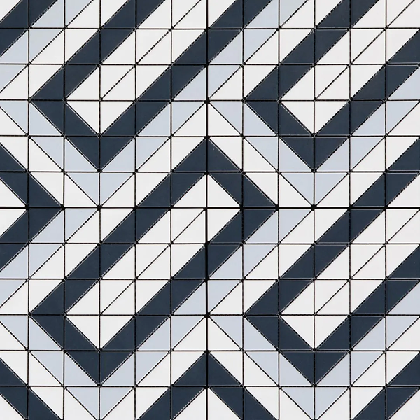 Aztec – Linear Blue Matowy